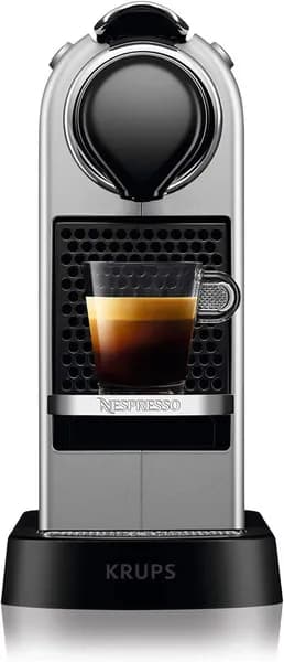 Nespresso by Krups Citiz XN741B40 Coffee Machine - Silver, Black,Silver/Grey 3016661155307
