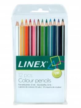 Linex Colouring Pencils Pack of 12