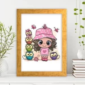 AC1440676346 Multicolor Decorative Framed MDF Painting