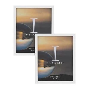 8" x 10" - iFrame Set of 2 Photo Frames White
