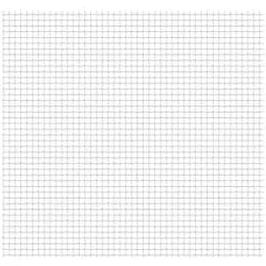 Crimped Garden Wire Fence Stainless Steel 100x85cm 21x21x2.5mm Vidaxl Silver