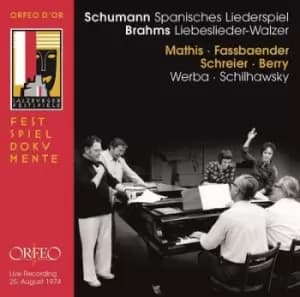 Schumann Spanisches Liederspiel/Brahms Liebeslieder-Walzer by Robert Schumann CD Album