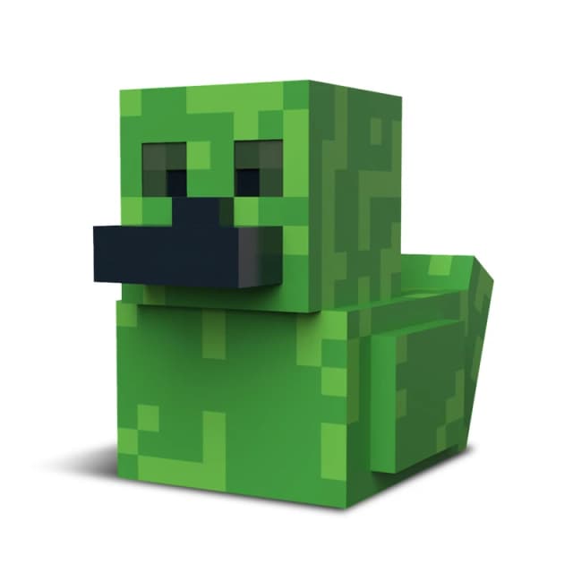TUBBZ Boxed Edition: Minecraft - Creeper Cosplaying Rubber Duck Vinyl Figure