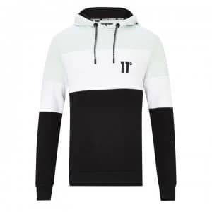 11 Degrees Logo Hoodie - Glacier/Blk/Wht