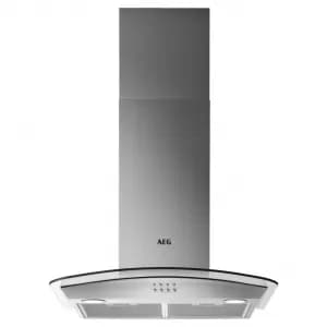 AEG DTB3653M 60cm Angled Chimney Cooker Hood