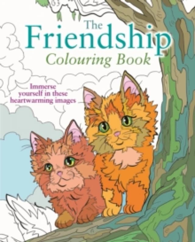 The Friendship Colouring Book : Immerse yourself in these heartwarming images Paperback / softback