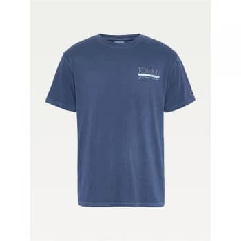 Tommy Jeans Vintage Graphic T Shirt - Twilight Navy