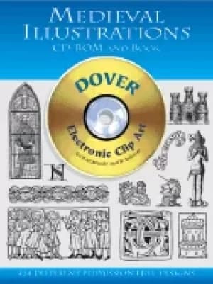 medieval illustrations cd rom and book dover