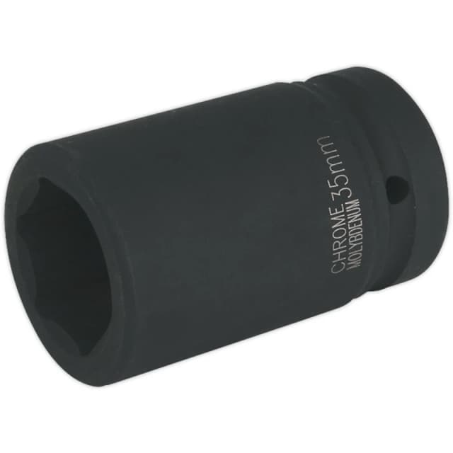 Loops 35mm Forged Deep Impact Socket - 1" Sq Drive - Chromoly Wrench Socket Multi