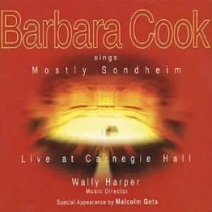 Sings Mostly Sondeim Live At Carnegie Hall by Barbara Cook CD Album