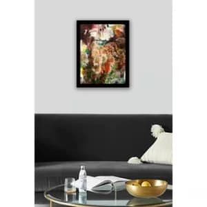 SC0135 Multicolor Decorative Framed MDF Painting