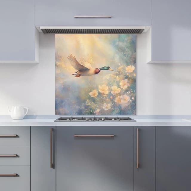 Designer Kitchen Splashbacks Ava Sterling: 00025 Kitchen Splashback Size: 600mm x 750mm Multicolor Unisex 600mm x 750mm
