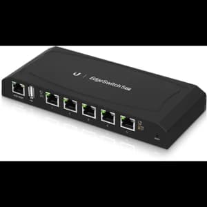 Ubiquiti ES-5XP EdgeSwitch XP 5 Port Industrial 24V Passive POE Gigabit Network Switch UK Plug