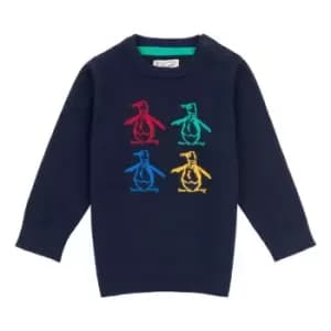 Original Penguin Penguin Crew Sweater Bb99 - Blue