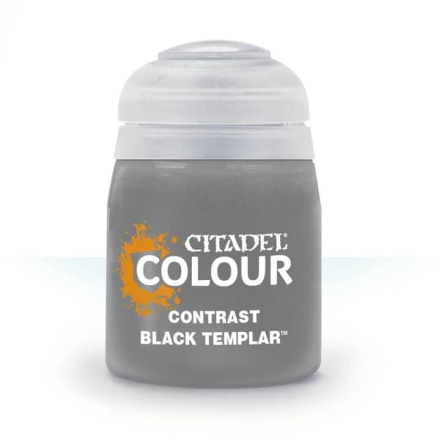 Citadel Games Workshop Colour Contrast: Black Templar (18ml) Paint Multi