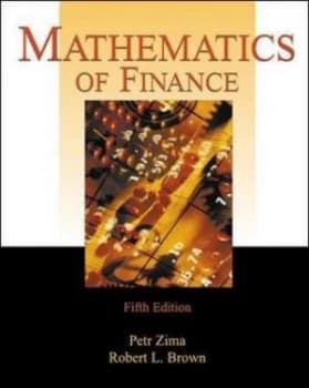 Mathematics of Finance by Petr Zima Paperback