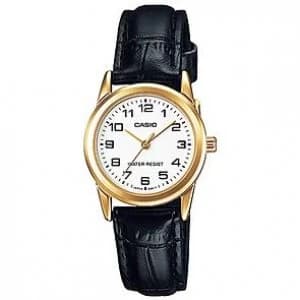 Casio Ladies Stainless Steel Watch - LTP-V001GL-7