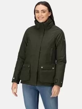 Regatta Leighton Jacket - Khaki, Size 18, Women