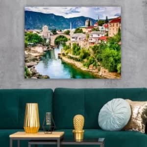 480282238_70100 Multicolor Decorative Canvas Painting