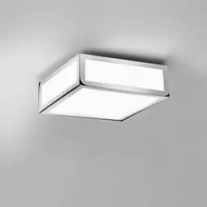 Mashiko Bathroom Ceiling Light Polished Chrome IP44, E27