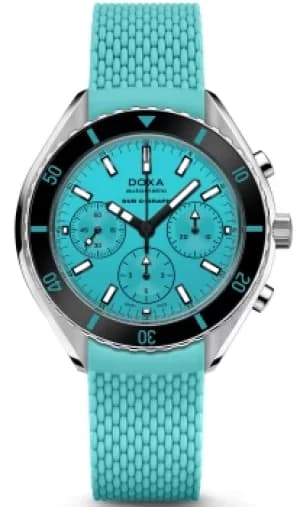 Doxa Watch SUB 200 C-Graph Aquamarine Rubber