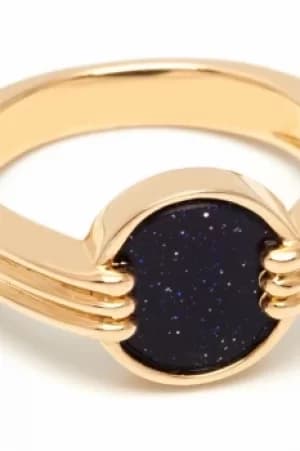 Lola Rose Jewellery Blue Sandstone Garbo Mini Ring JEWEL 583671