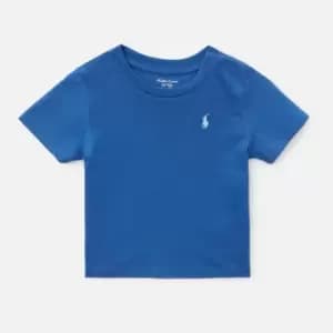 Polo Ralph Lauren Babys' Small Logo T-Shirt - Liberty Blue - 18 Months - 2 Years