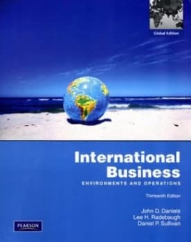 International Business by John Daniels Paperback