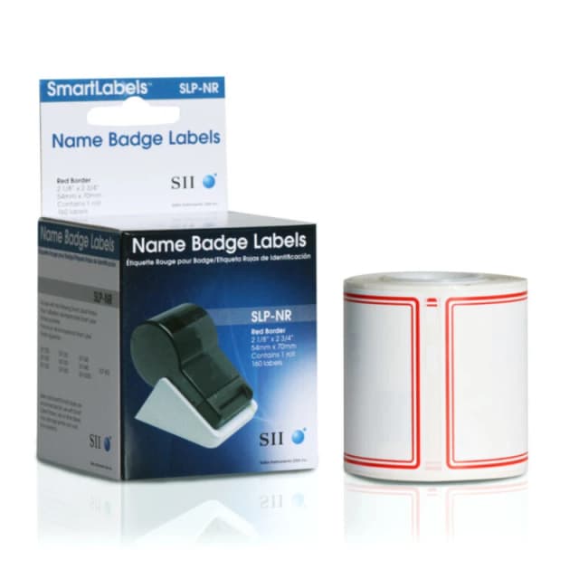 Seiko Instruments Seiko Instruments SLP-NR Red, White Self-adhesive printer label 42100619