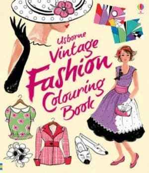 Vintage Fashion Colouring Book by Antonia Miller Paperback
