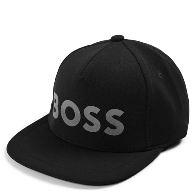 Boss Mens Deep Cuts Mirror Baseball Cap Black male Mens