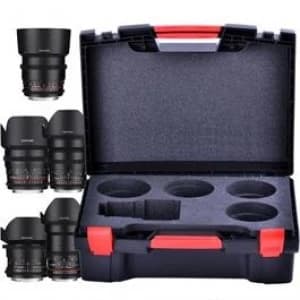 Samyang VDSLR Kit 14MM/35MM/85mm - Canon