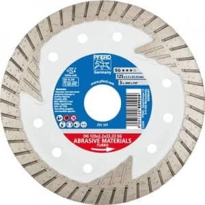 Diamond cutting disc DG 125 x 2.2 x22.23 SG PFERD 68000022 Diameter 125mm
