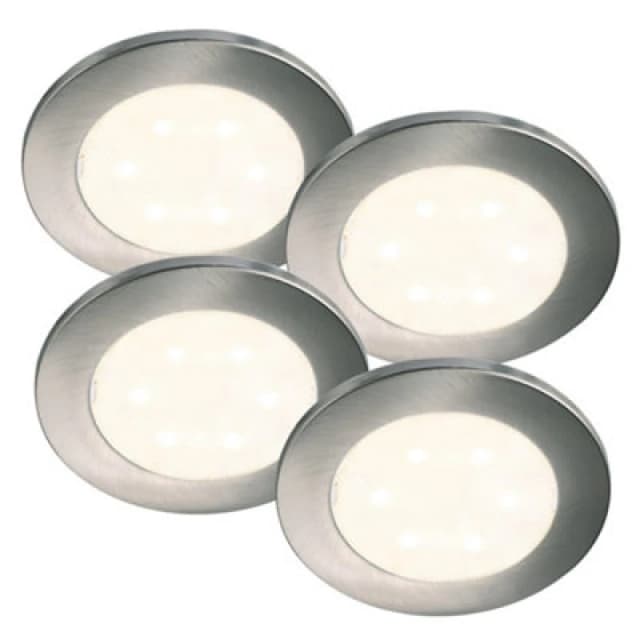 Nordlux Lismore Plastic Under Cabinet Lighting 30,000 Hrs Silver,mains Led
