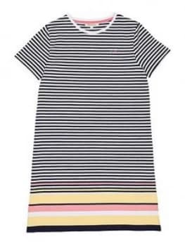 Barbour Girls Harewood Stripe Dress - Stripe, Size 10-11 Years, Women