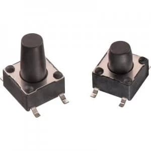 Wuerth Elektronik WS TSS 430182050816 Pushbutton 12 Vdc 0.05 A 1 x OffOn momentary