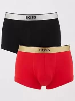 BOSS Bodywear 2 Pack Metallic Trunk, Multi, Size L, Men