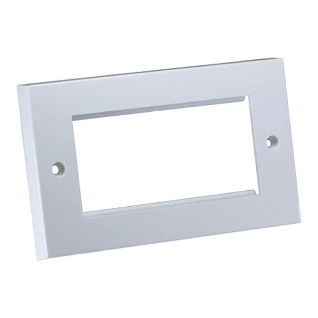 Cablenet Cablenet Flush Double Gang Faceplate 146mm x 86mm 72-3383