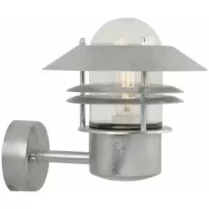 Nordlux Blokhus Outdoor Wall Lantern Galvanized, E27, IP54