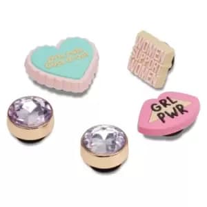 Pack of 5 Celebrate Women Jibbitz Charms
