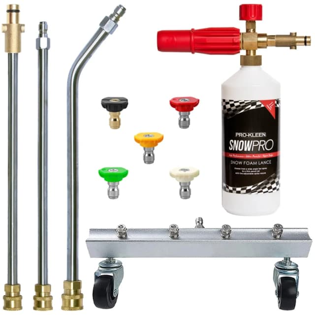 ProKleen Chassis Cleaner & Snow Foam Lance - Nilfisk Gerni Compatible Metallic Silver