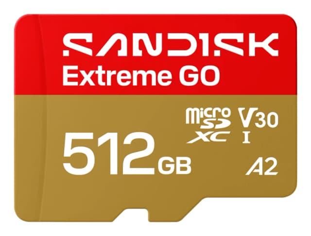 SanDisk Extreme GO 512GB MicroSDXC UHS-I