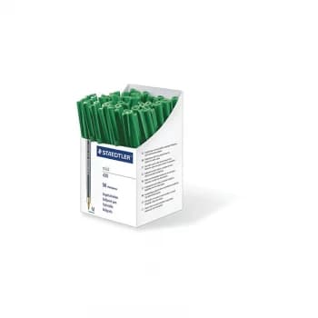 430 Ballpoint Stick Pen Medium - Green (Pack-50)