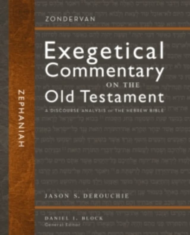 Zephaniah. Hardback. By Jason Shane DeRouchie Books