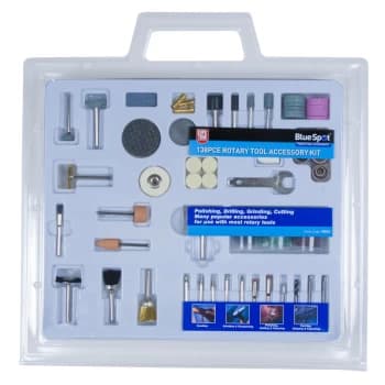 Bluespot - 19010 138 Piece Rotary Tool Accessory Set