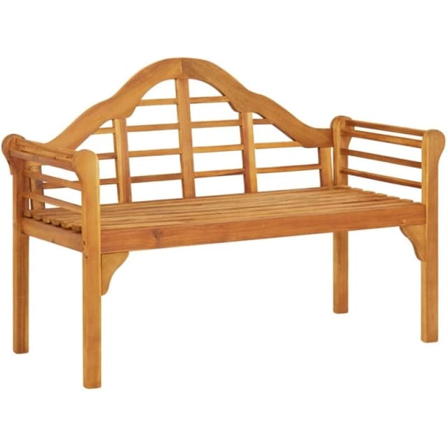 VIDAXL Garden Bench 125cm Solid Wood Acacia Vidaxl 8720286876305