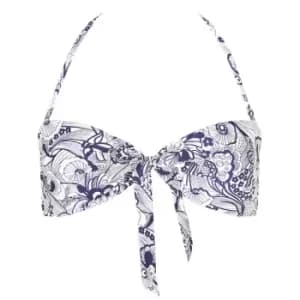 Ted Baker Candee Tie Bikini Top - White