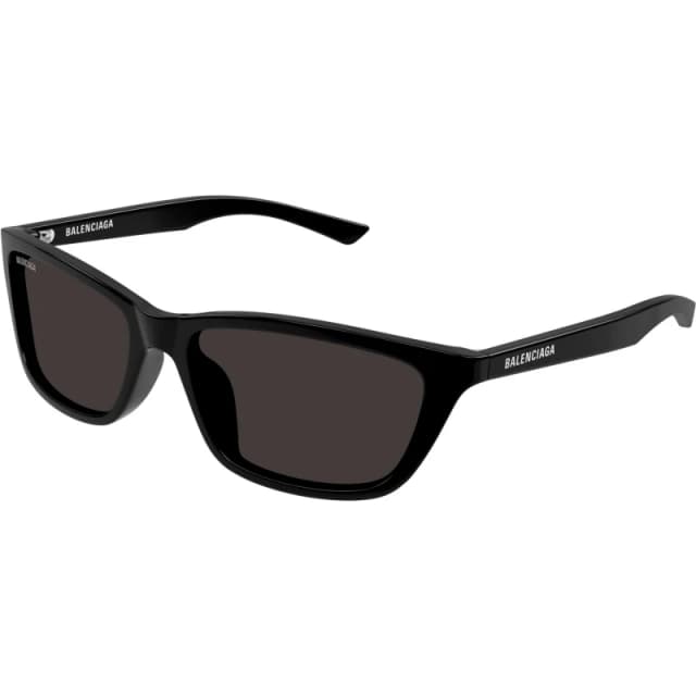 Balenciaga Rectangle Sunglasses Black/Grey unisex One Size
