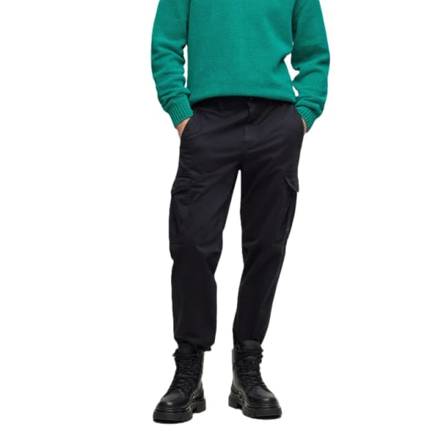 Boss Mens Sisla-5 Cargo Trousers Black male 48W R