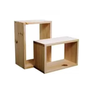 P/S Set Of 2 Wall Cubes